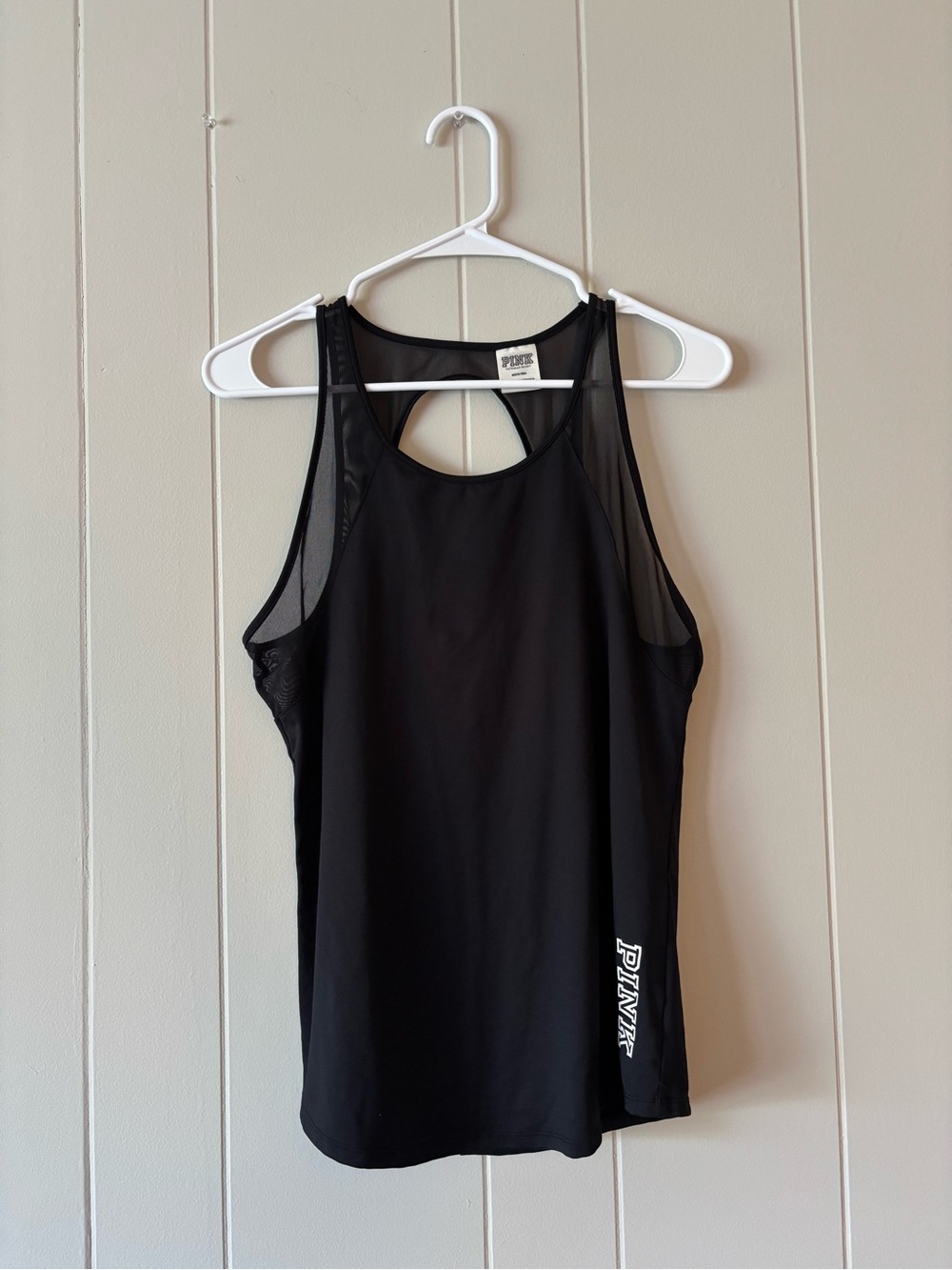 PINK Victoria’s Secret Black Athletic Tank Top Medium